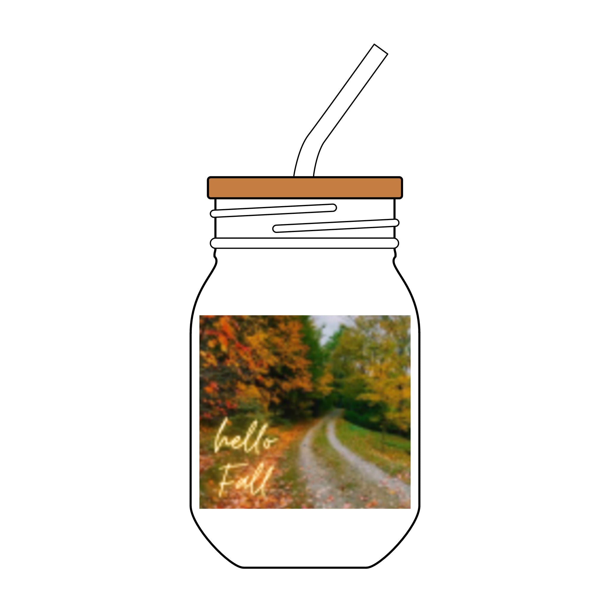 Copy of Sipper Glass with Straw, 16oz (Engraving)